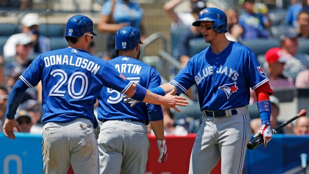 Josh Donaldson Troy Tulowitzki, The Canadian Press Josh Donaldson Troy Tulowitzki