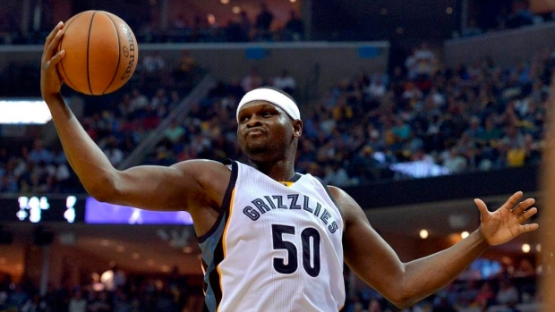 Zach Randolph, The Canadian Press Zach Randolph