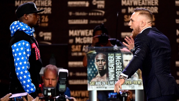 Floyd Mayweather Jr. and Conor McGregor