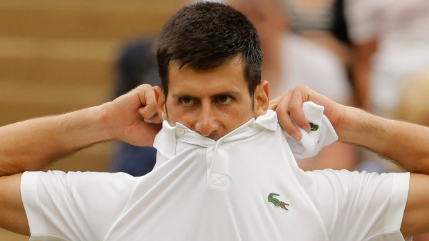 Novak Djokovic, The Canadian Press Novak Djokovic