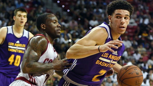 Lonzo Ball and Kay Felder