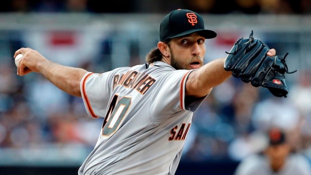Madison Bumgarner, The Canadian Press Madison Bumgarner