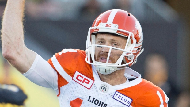Travis Lulay, The Canadian Press Travis Lulay