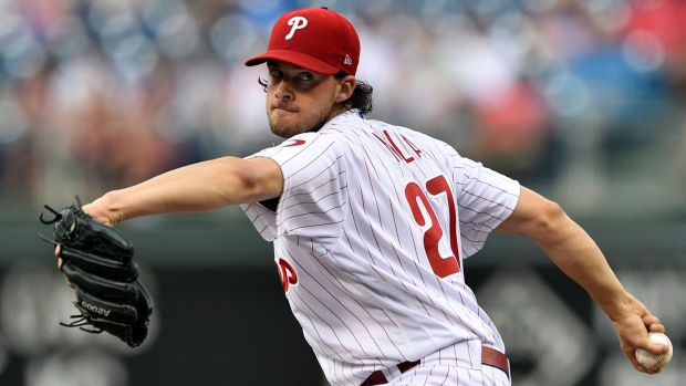 Aaron Nola, The Canadian Press Aaron Nola