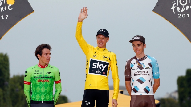 Chris Froome, The Canadian Press Chris Froome