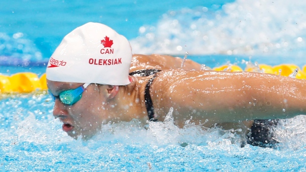 Penny Oleksiak, The Canadian Press Penny Oleksiak