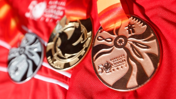 Canada Games medals, The Canadian Press Canada Games medals