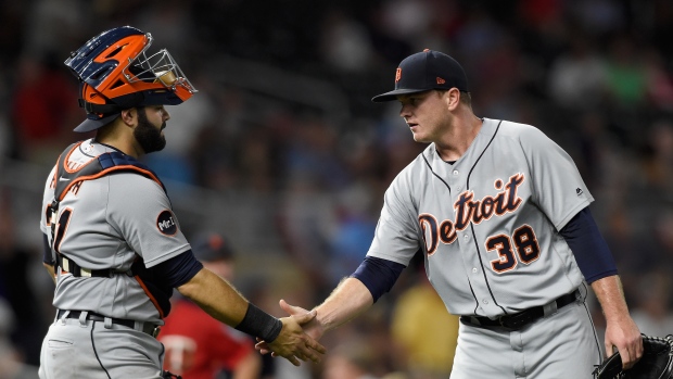 Alex Avila and Justin Wilson, Hannah Foslien/Getty Images Alex Avila and Justin Wilson