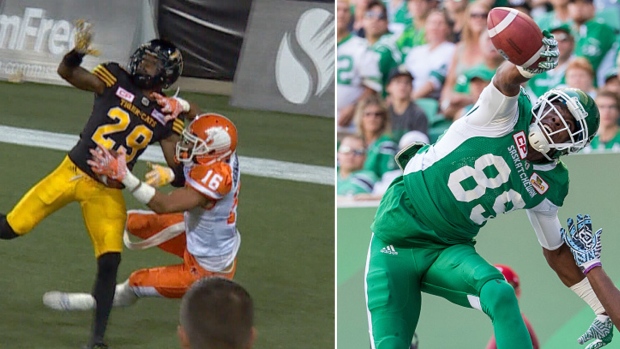 Bryan Burnham and Duron Carter, TSN Bryan Burnham and Duron Carter