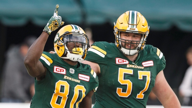 Bryant Mitchell and David Beard celebrate