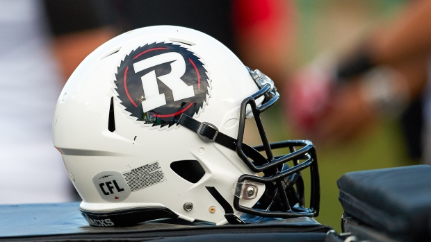 Ottawa Redblacks helmet, Brent Just/Getty Images Ottawa Redblacks helmet