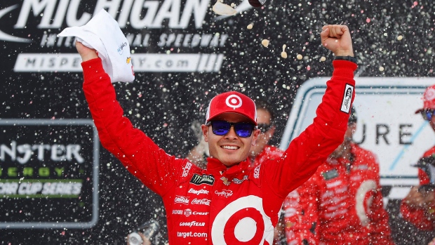 Kyle Larson, The Canadian Press Kyle Larson