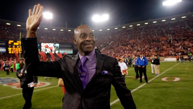 Jerry Rice, The Canadian Press Jerry Rice