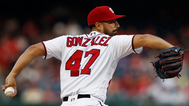 Gio Gonzalez, The Canadian Press Gio Gonzalez