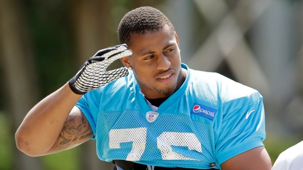 Greg Hardy, The Canadian Press Greg Hardy