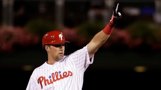 Rhys Hoskins, The Canadian Press Rhys Hoskins