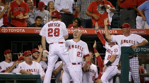 Los Angeles Angels clinch first playoff spot since 2009, beating Seattle Mariners 8-1 Article Image 0