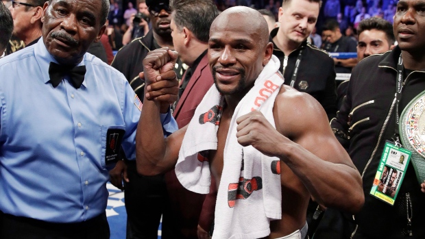 Floyd Mayweather Jr, The Canadian Press Floyd Mayweather Jr