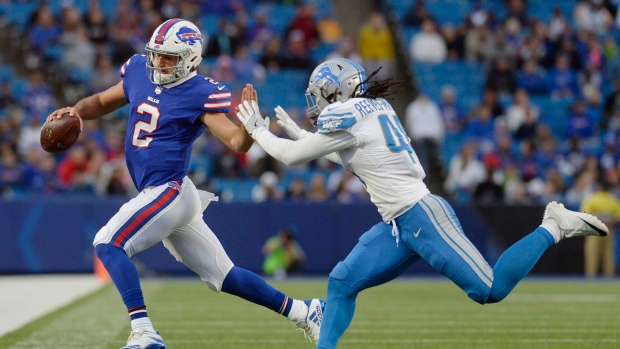 Nathan Peterman, The Canadian Press Nathan Peterman