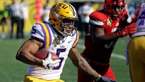 Derrius Guice, The Canadian Press Derrius Guice