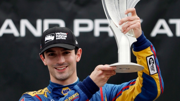 Alexander Rossi, The Canadian Press Alexander Rossi