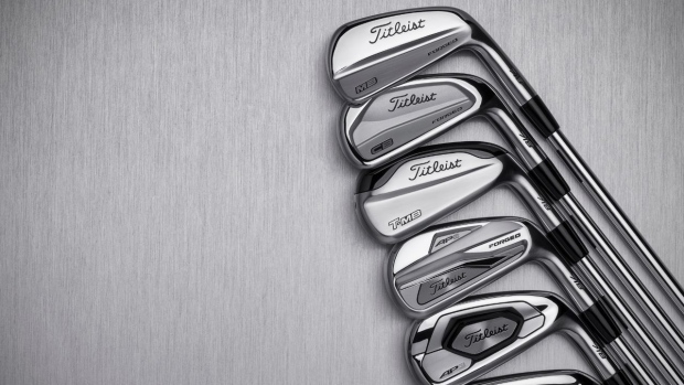 Titleist's lineup of irons