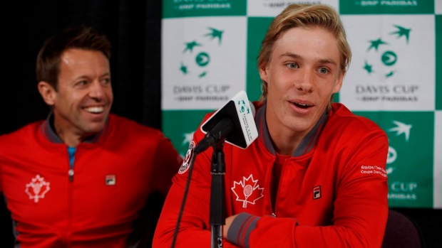 Daniel Nestor and Denis Shapovalov, The Canadian Press Daniel Nestor and Denis Shapovalov