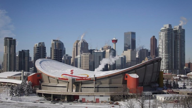 Scotiabank Saddledome, The Canadian Press Scotiabank Saddledome