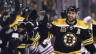 Patrice Bergeron, Bruins celebrate