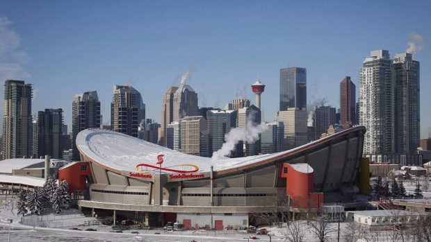 Calgary Saddledome, The Canadian Press Calgary Saddledome