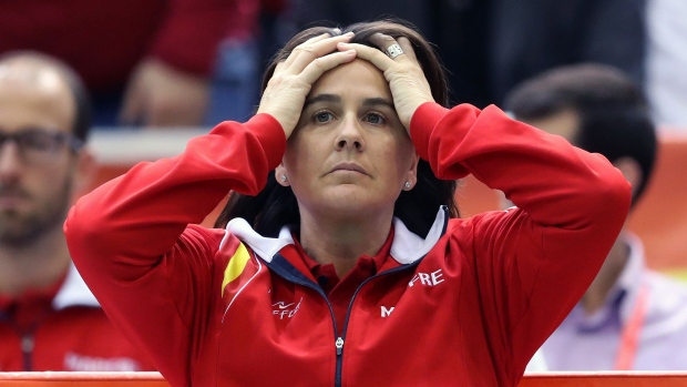 Conchita Martinez, STR/AFP/Getty Images Conchita Martinez