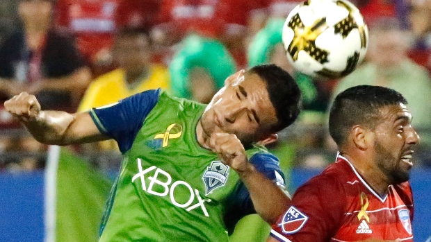 Cristian Roldan and Javier Morales