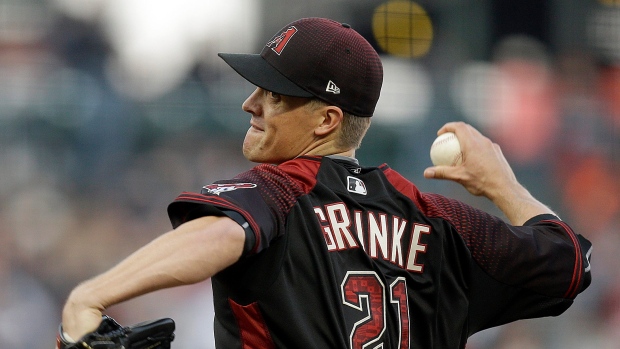 Zack Greinke , The Canadian Press Zack Greinke