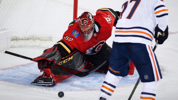 Flames' emergency goalies know their place