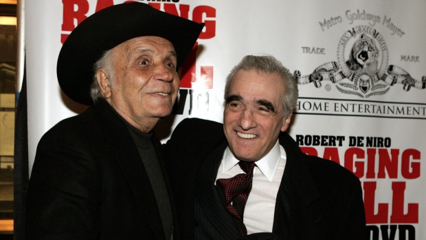 Jake LaMotta and Martin Scorsese