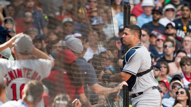 Gary Sanchez, Michael Ivins/Boston Red Sox/Getty Images Gary Sanchez