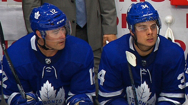 Patrick Marleau and Auston Matthews