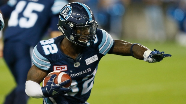 Patience on the field is paying off for Argos running back James Wilder Jr.