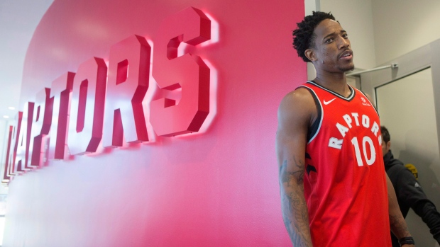 DeMar DeRozan, The Canadian Press DeMar DeRozan
