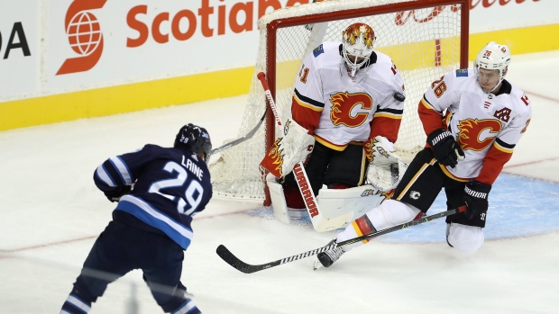 Patrik Laine scores, The Canadian Press Patrik Laine scores