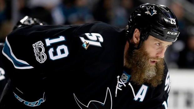 Joe Thornton , The Canadian Press Joe Thornton