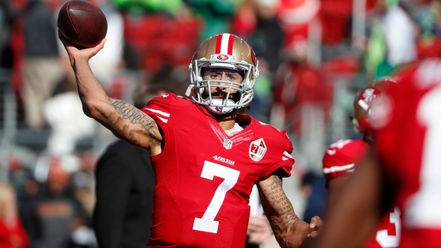 Colin Kaepernick, The Canadian Press Colin Kaepernick