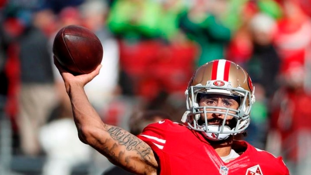 Colin Kaepernick, The Canadian Press Colin Kaepernick