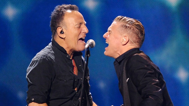 Bruce Springsteen and Bryan Adams , The Canadian Press Bruce Springsteen and Bryan Adams
