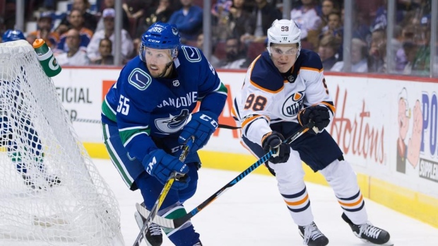 Jesse Puljujarvi and Alex Biega