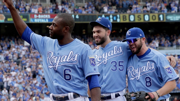 Lorenzo Cain Eric Hosmer Mike Moustakas