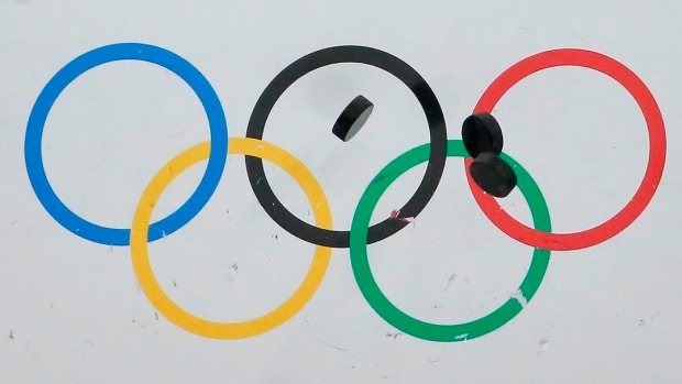 Olympic rings, The Canadian Press Olympic rings