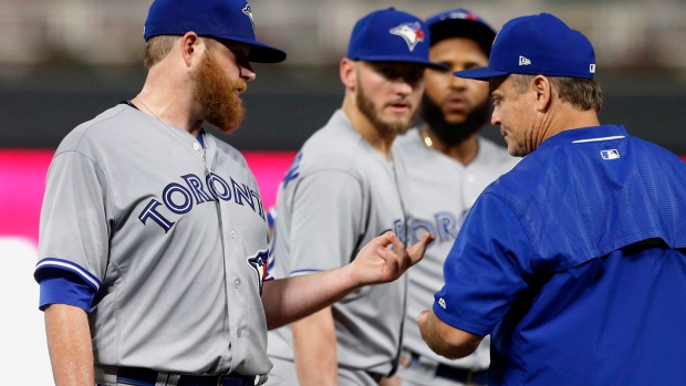 Brett Anderson, John Gibbons, The Canadian Press Brett Anderson, John Gibbons