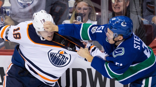 Ryan Strome Troy Stecher, The Canadian Press Ryan Strome Troy Stecher