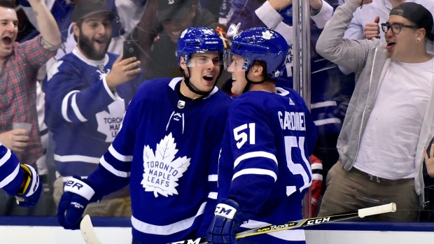 Auston Matthews, Jake Gardiner